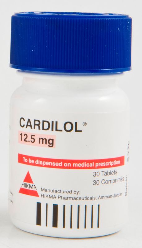 Cardilol 12.5mg*