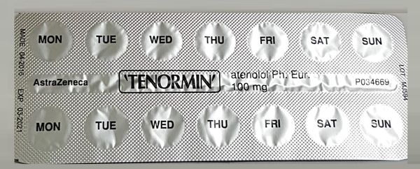 Tenormin 100 Mgs